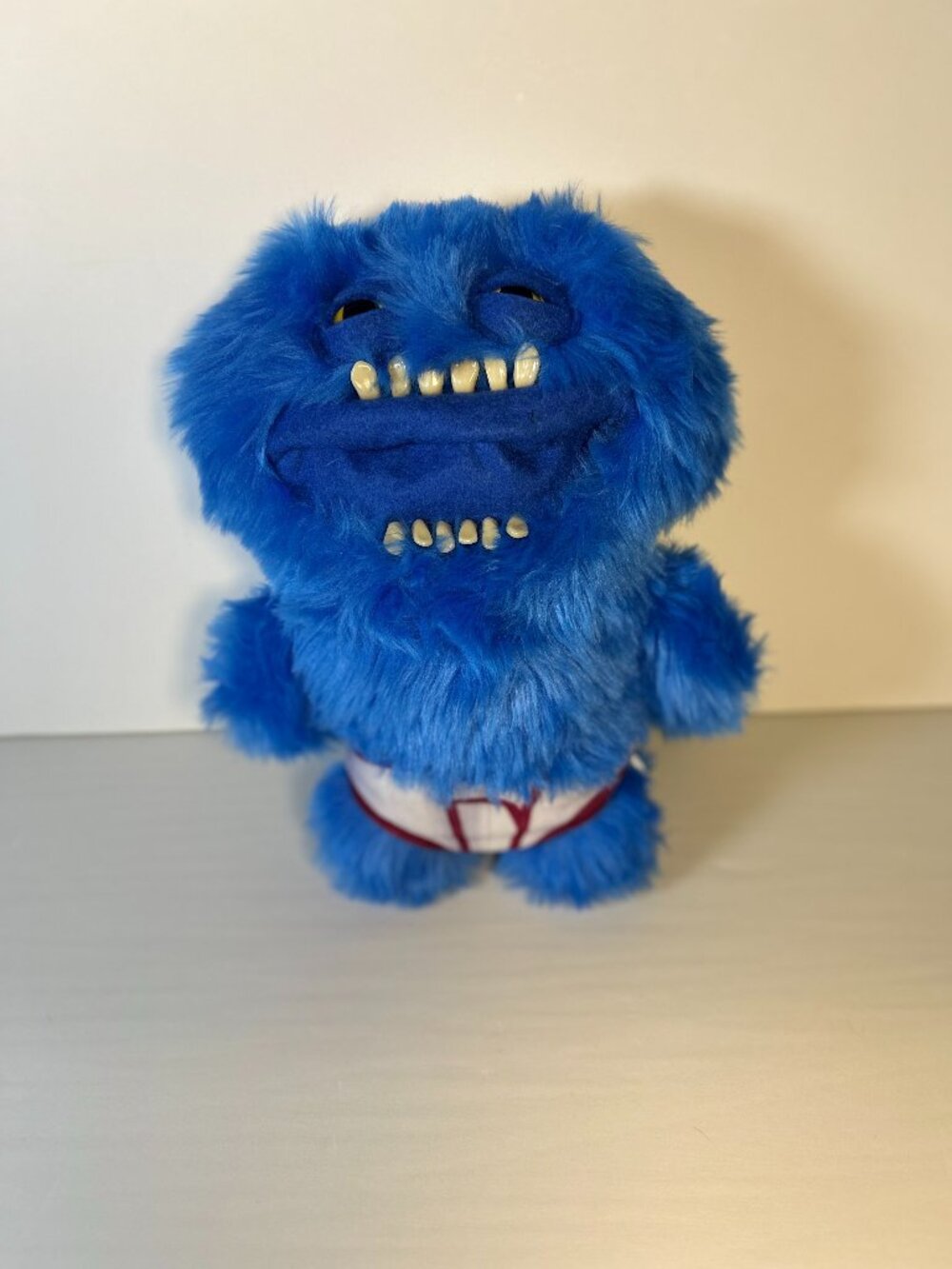 Spin Master Fuggler Count Underoo McGoo Blue Plush 9 inch Funny Ugly Monster